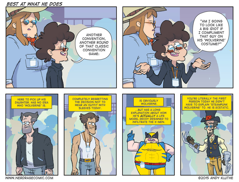 Illustration for article titled Sunday Comics: Uncomfortable And Disturbed
